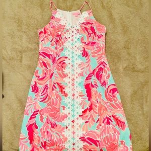 Lilly Pulitzer strappy shift dress